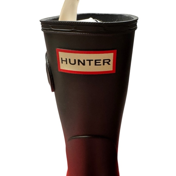 Hunter Original Short Rain Boots for Women, Size 8- Black - Picture 4 of 10